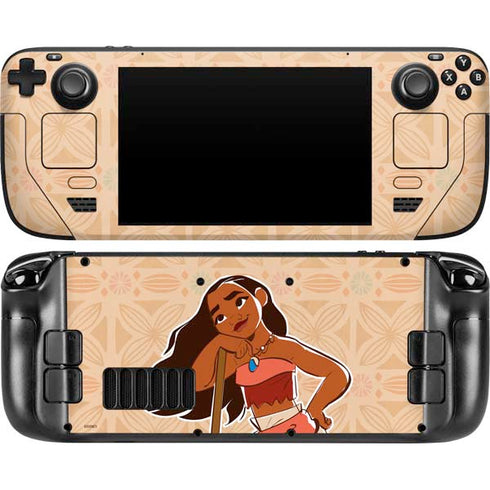 Disney Moana Portrait Steam Deck Handheld Gaming Computer Skin